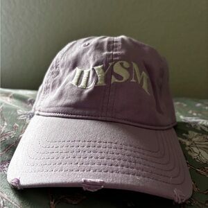 Aerie Lavender Cap with Embroidery